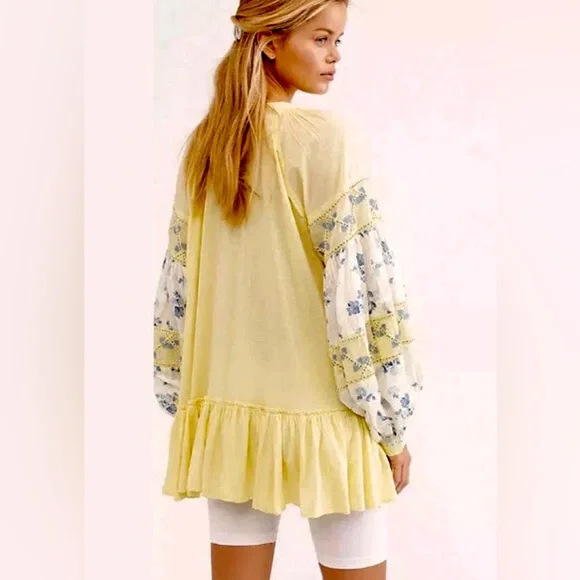 Free People Mix It Up Tunic M/L - Picture 2 of 9